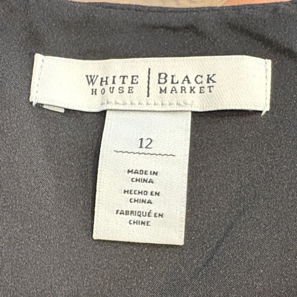 White House Black Market Classic Black Pencil Skirt - Picture 2 of 5